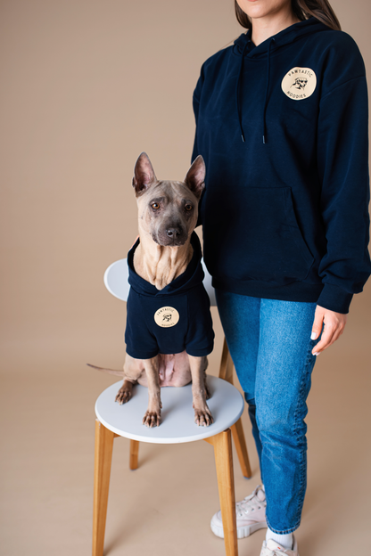 Pet Hoodie Navy Blue