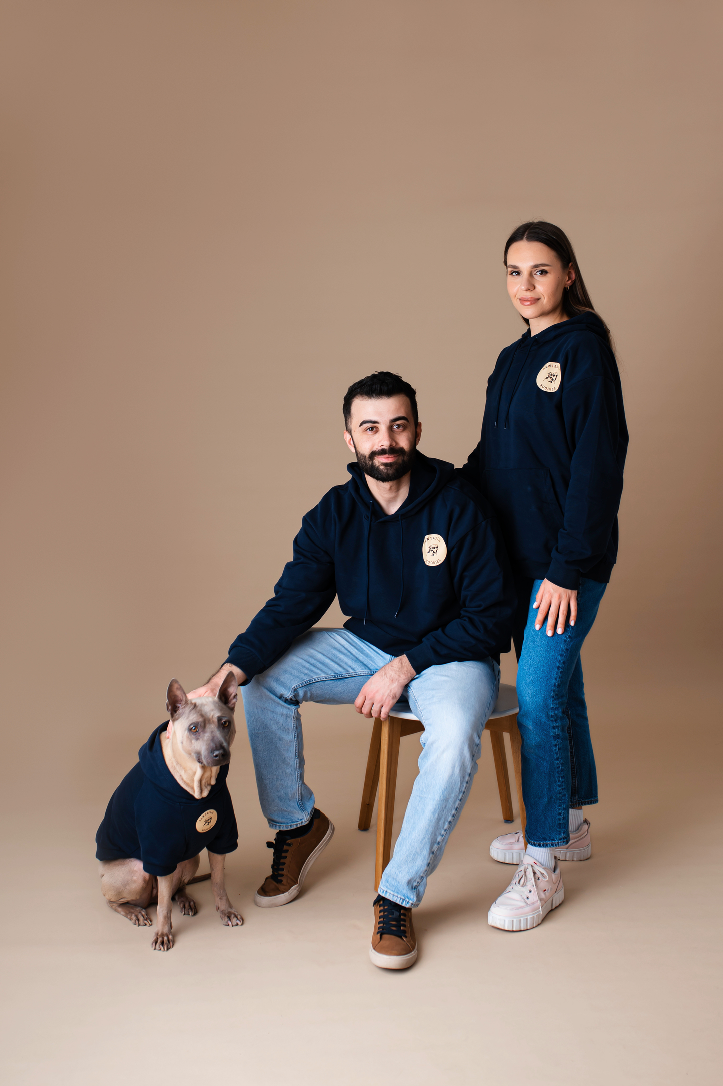 Pet Hoodie Navy Blue