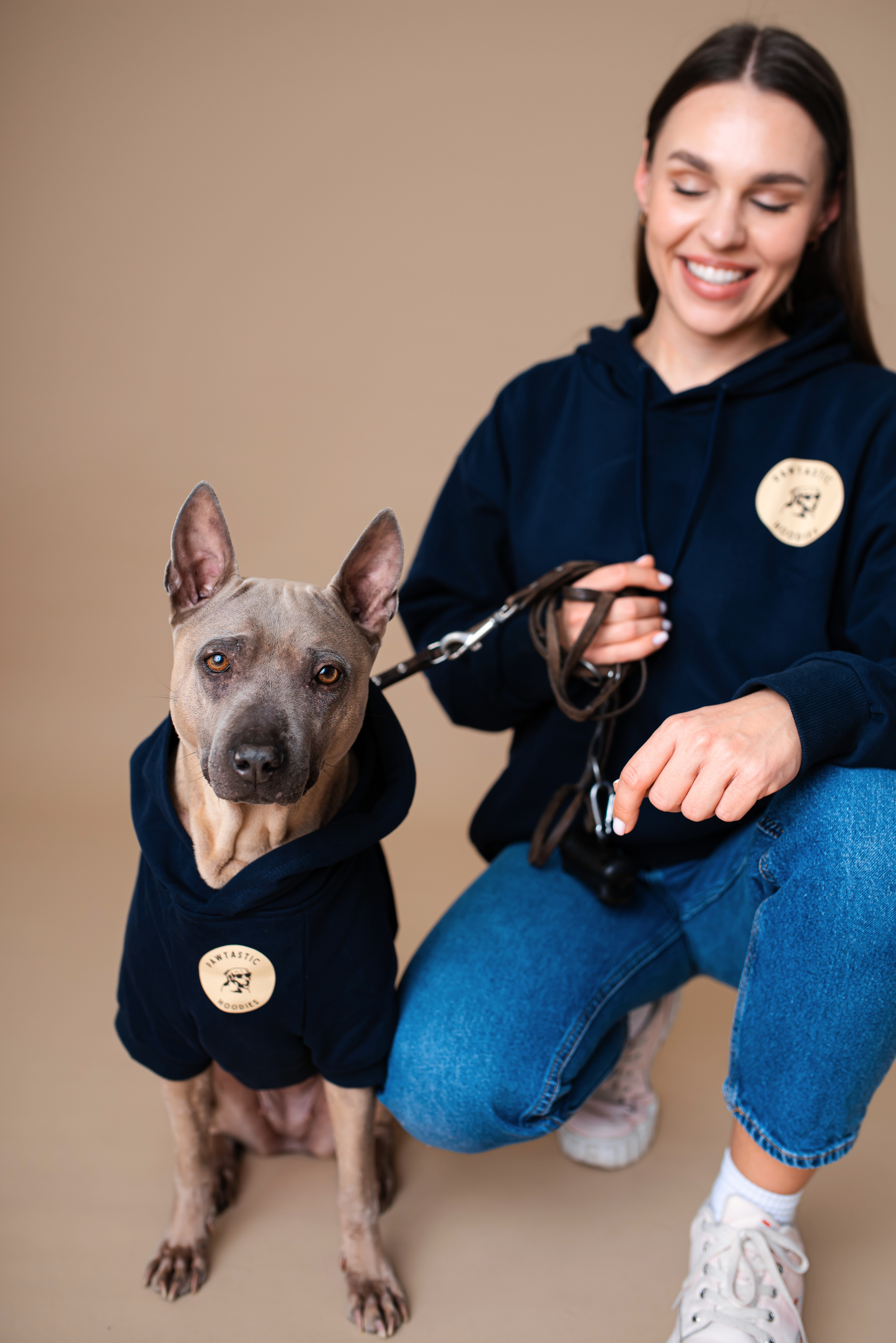 Pet Hoodie Navy Blue