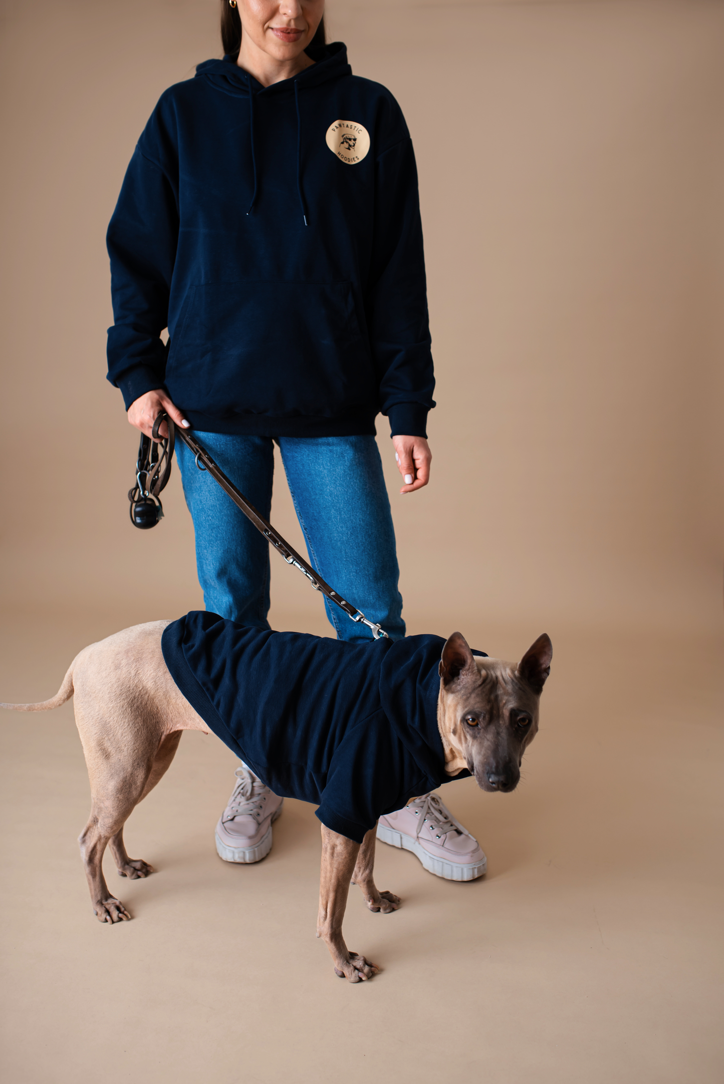 Unisex Hoodie Navy Blue