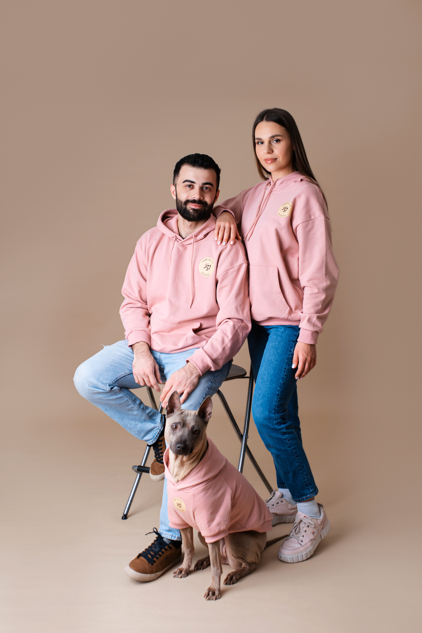 Unisex mikina - růžová
