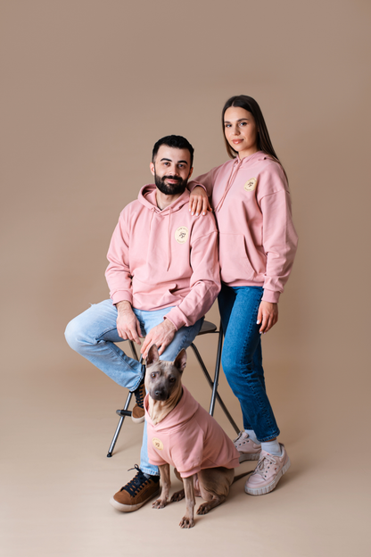 Unisex mikina - růžová